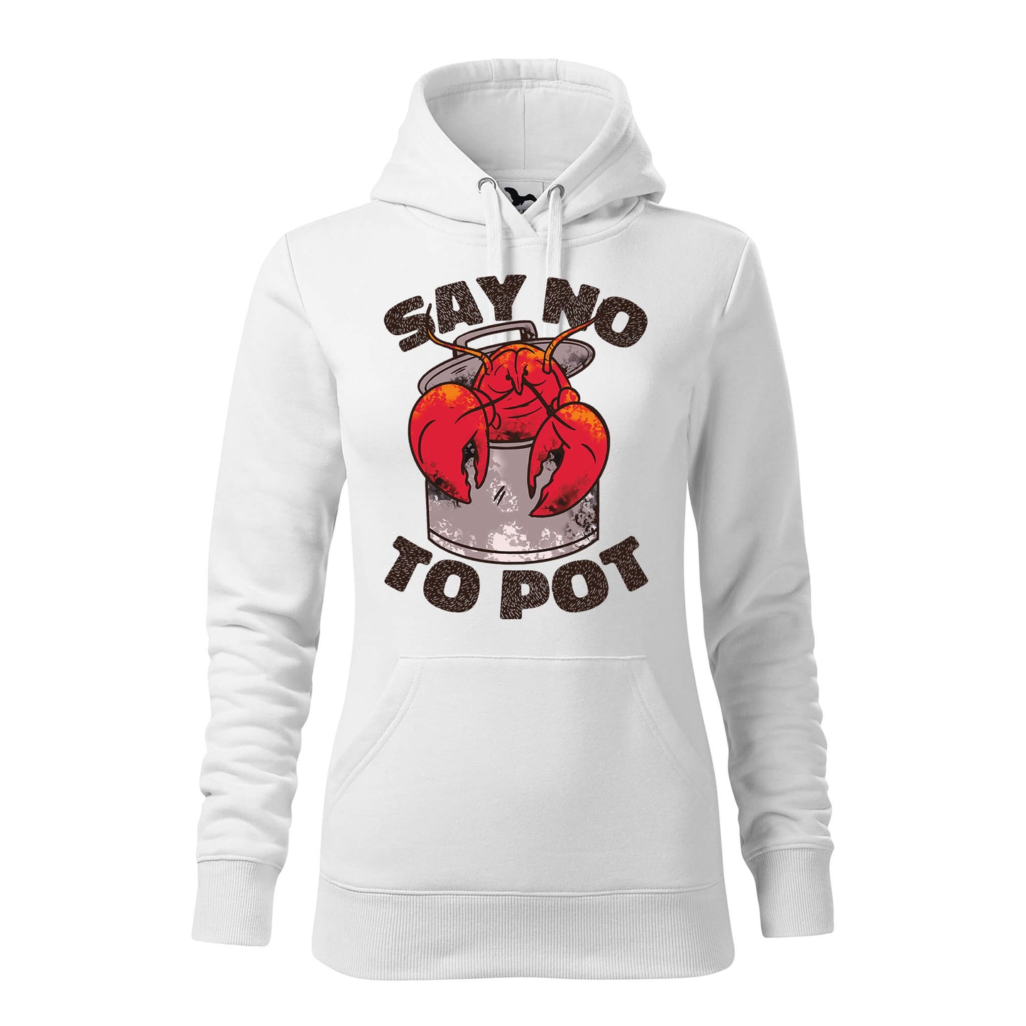 Say no to pot hoodie - rvdesignprint
