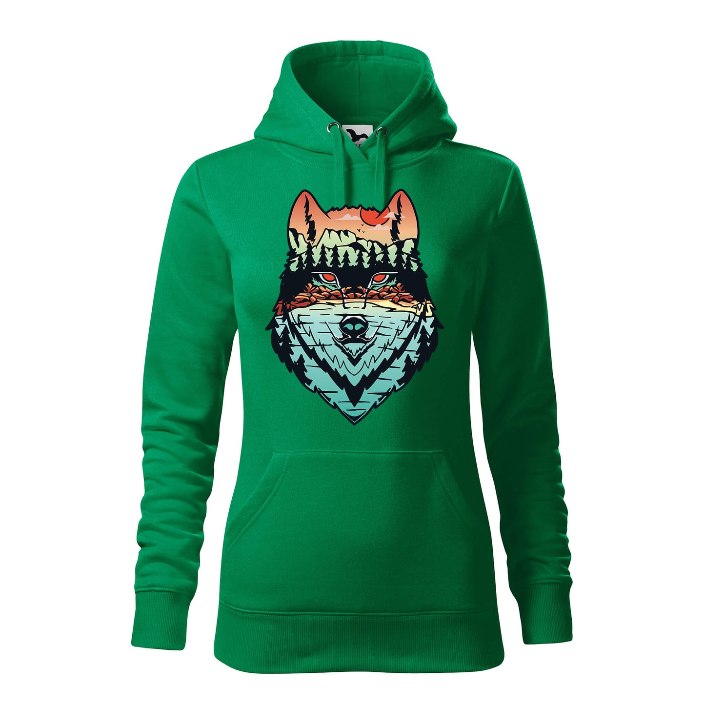 Wolf forest hoodie - rvdesignprint
