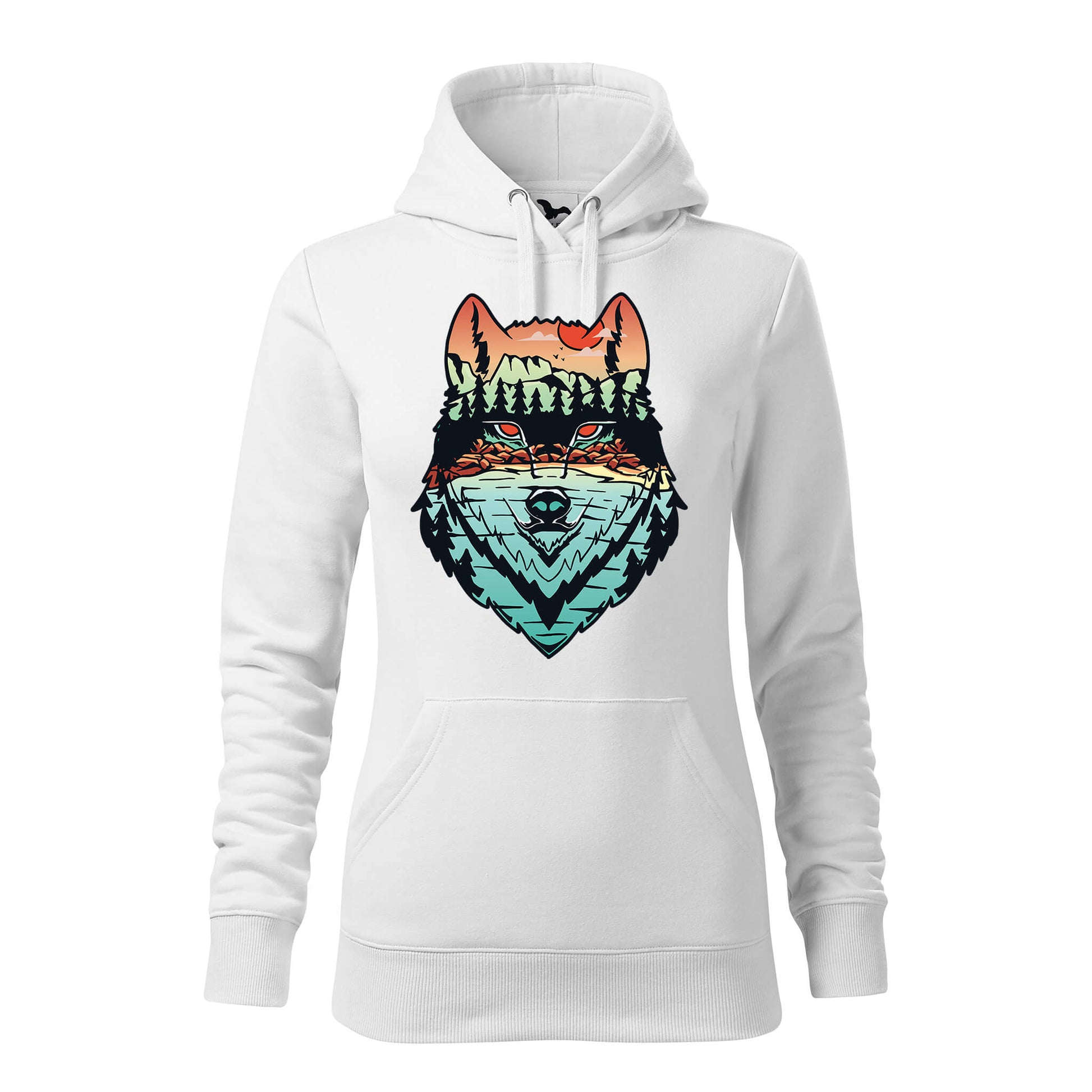 Wolf forest hoodie - rvdesignprint
