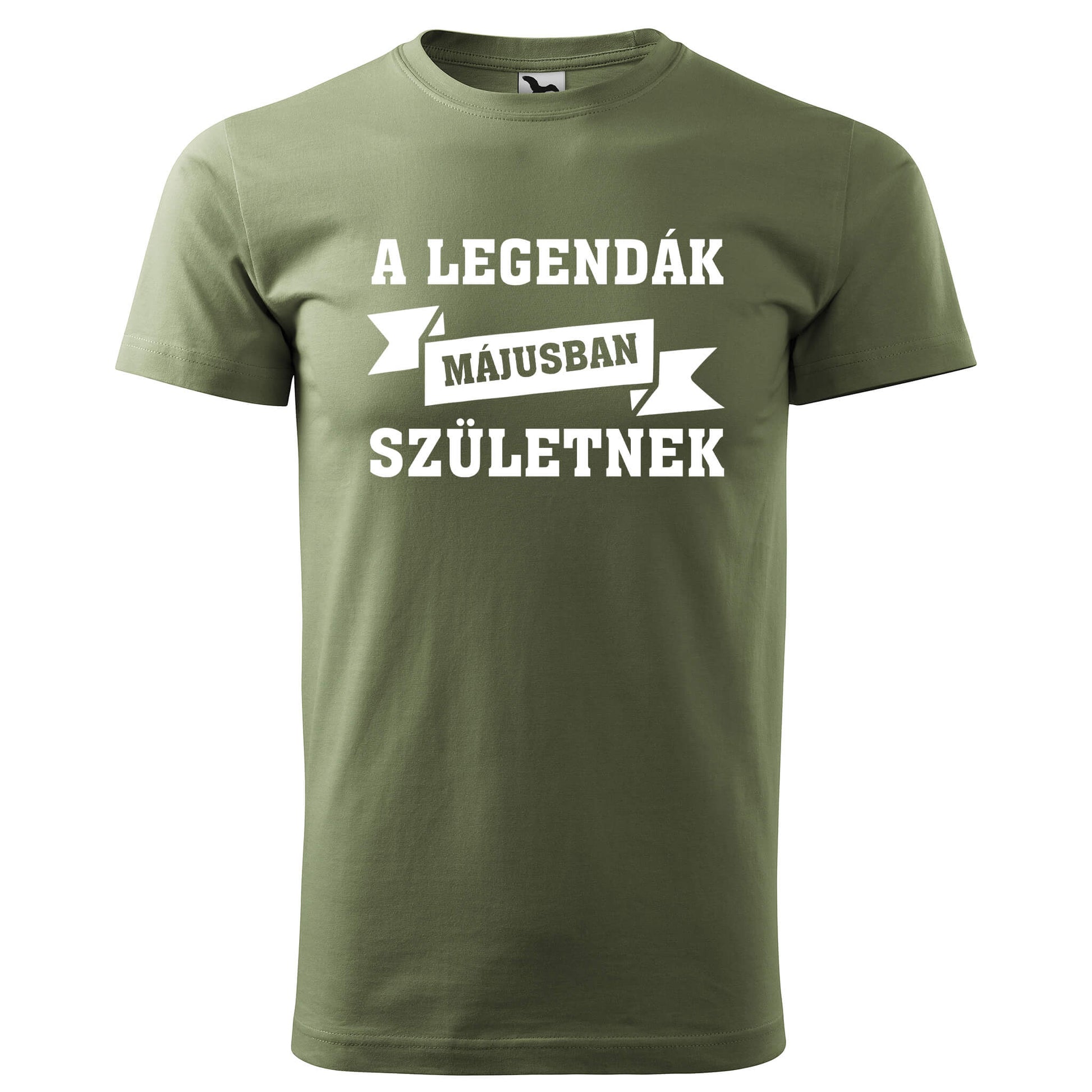 T-shirt - A legendák májusban születnek - Customizable - rvdesignprint