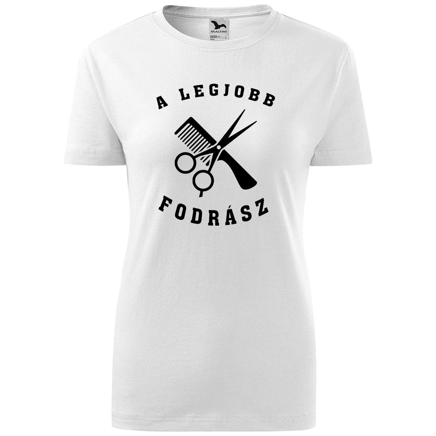T-shirt - A legjobb fodrász - rvdesignprint
