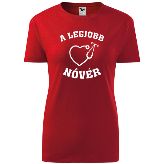T-shirt - A legjobb nővér - rvdesignprint
