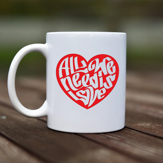 Mug - All you need is love - rvdesignprint