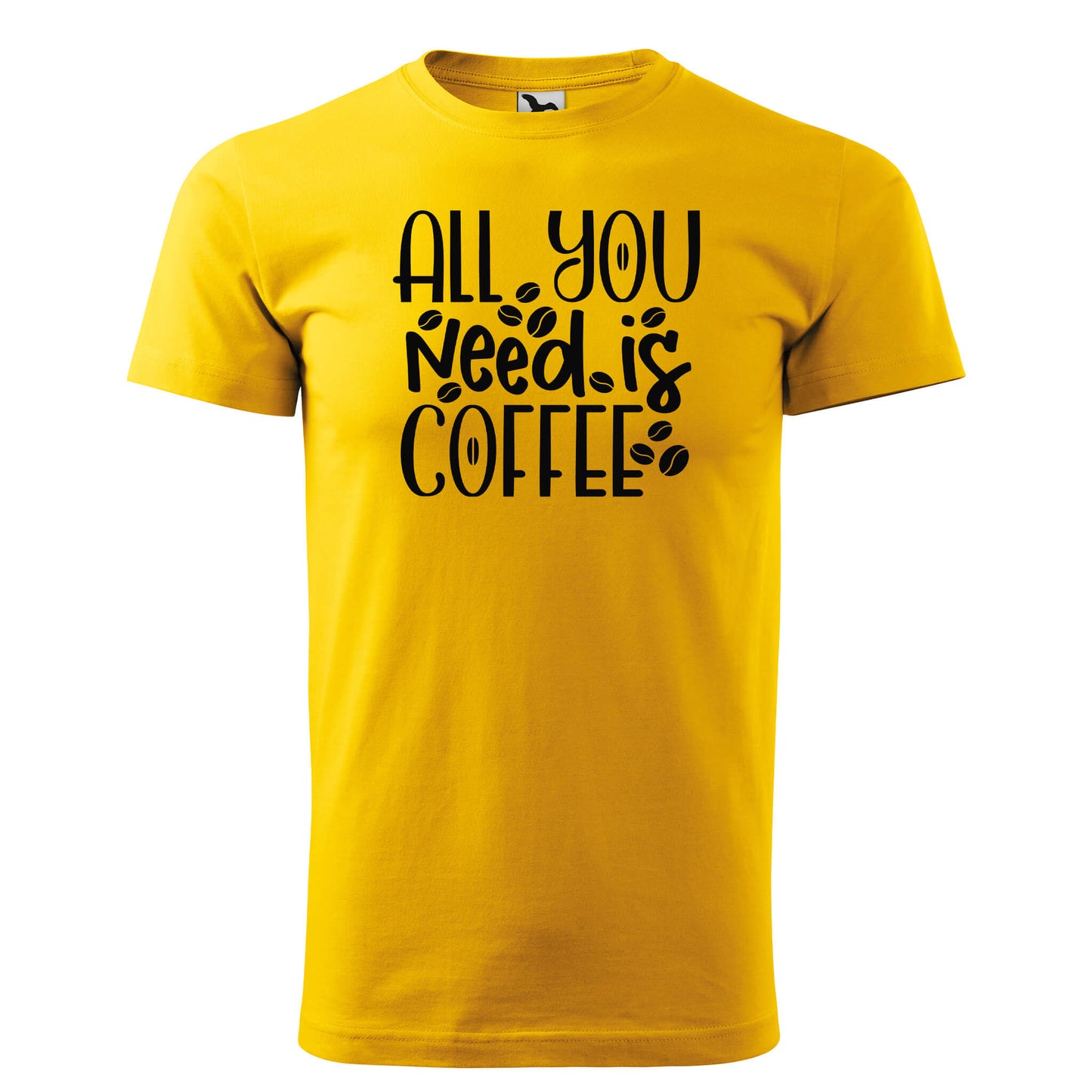 T-shirt - All you need is coffee - rvdesignprint