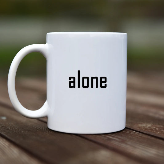 Mug - alone - rvdesignprint