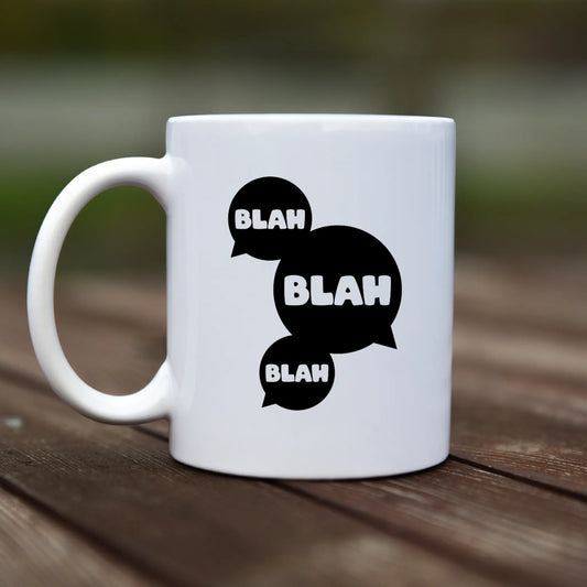 Mug - Blah blah blah - rvdesignprint