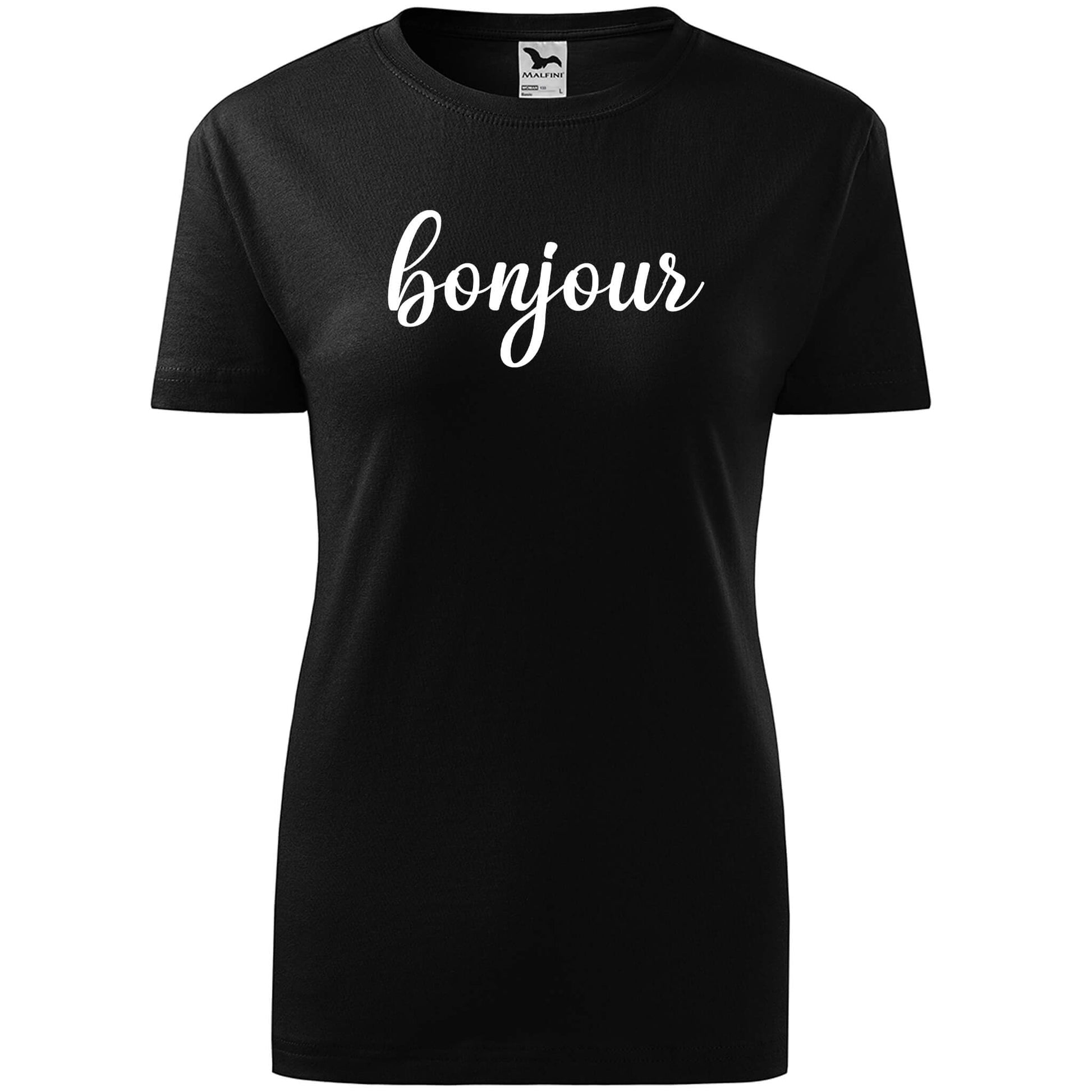 T-shirt - bonjour - rvdesignprint