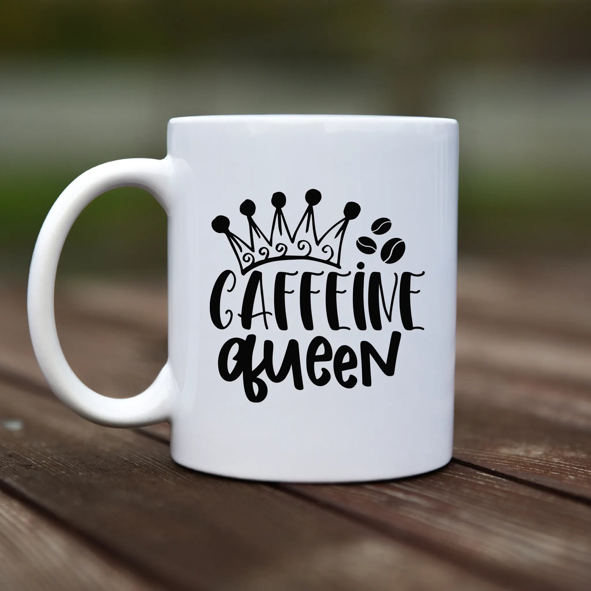 Mug - Caffeine queen - rvdesignprint