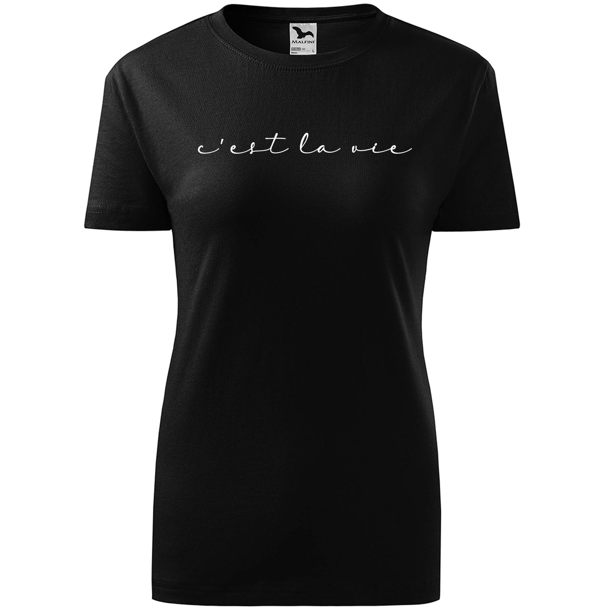 T-shirt - c'est la vie - rvdesignprint