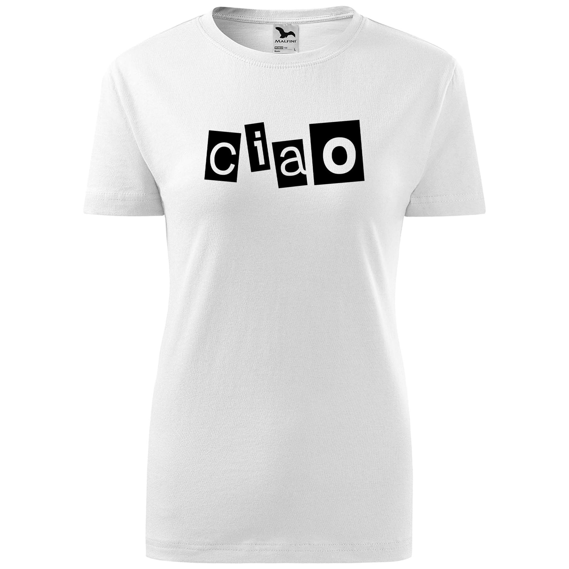 T-shirt - ciao - rvdesignprint