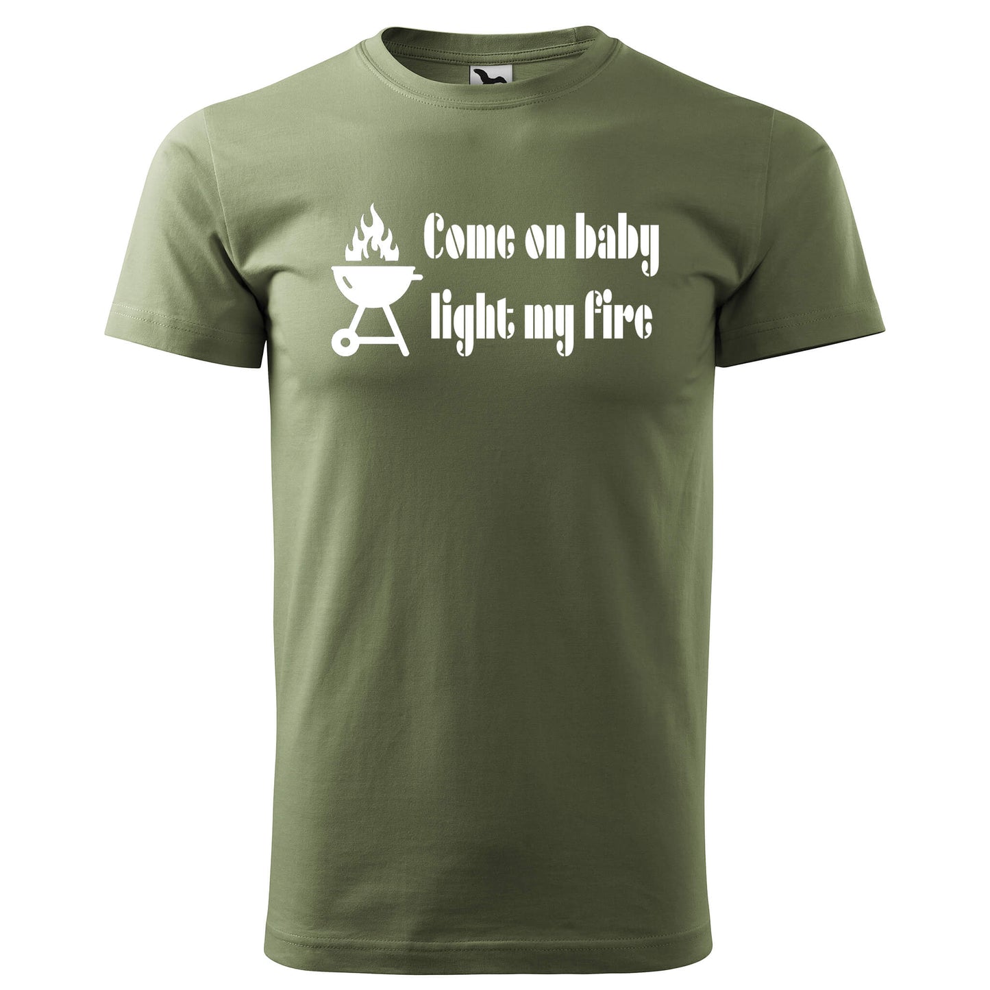 T-shirt - Come on baby light my fire - rvdesignprint