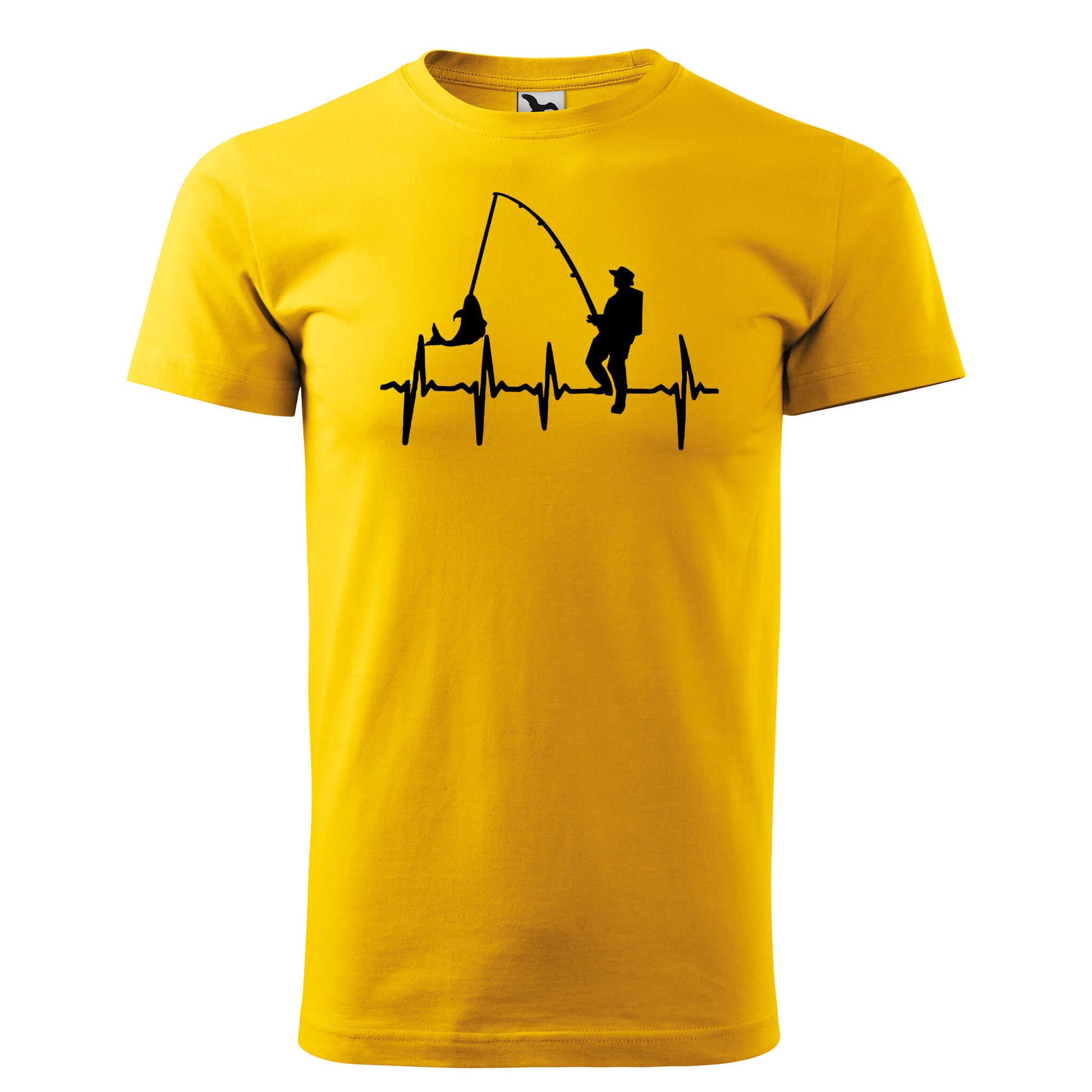 T-shirt - EKG - Fishing - rvdesignprint