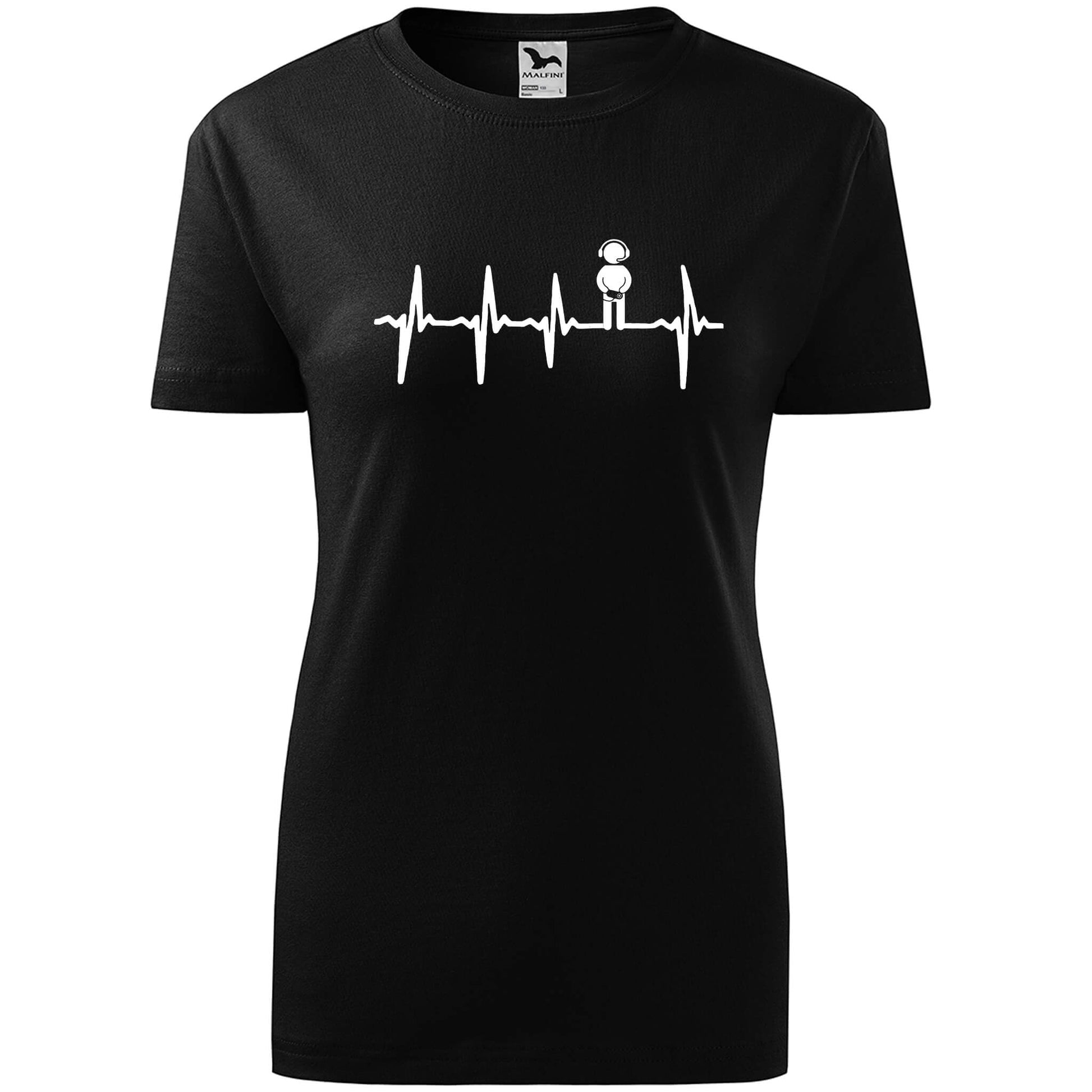 T-shirt - EKG - Gamer - rvdesignprint