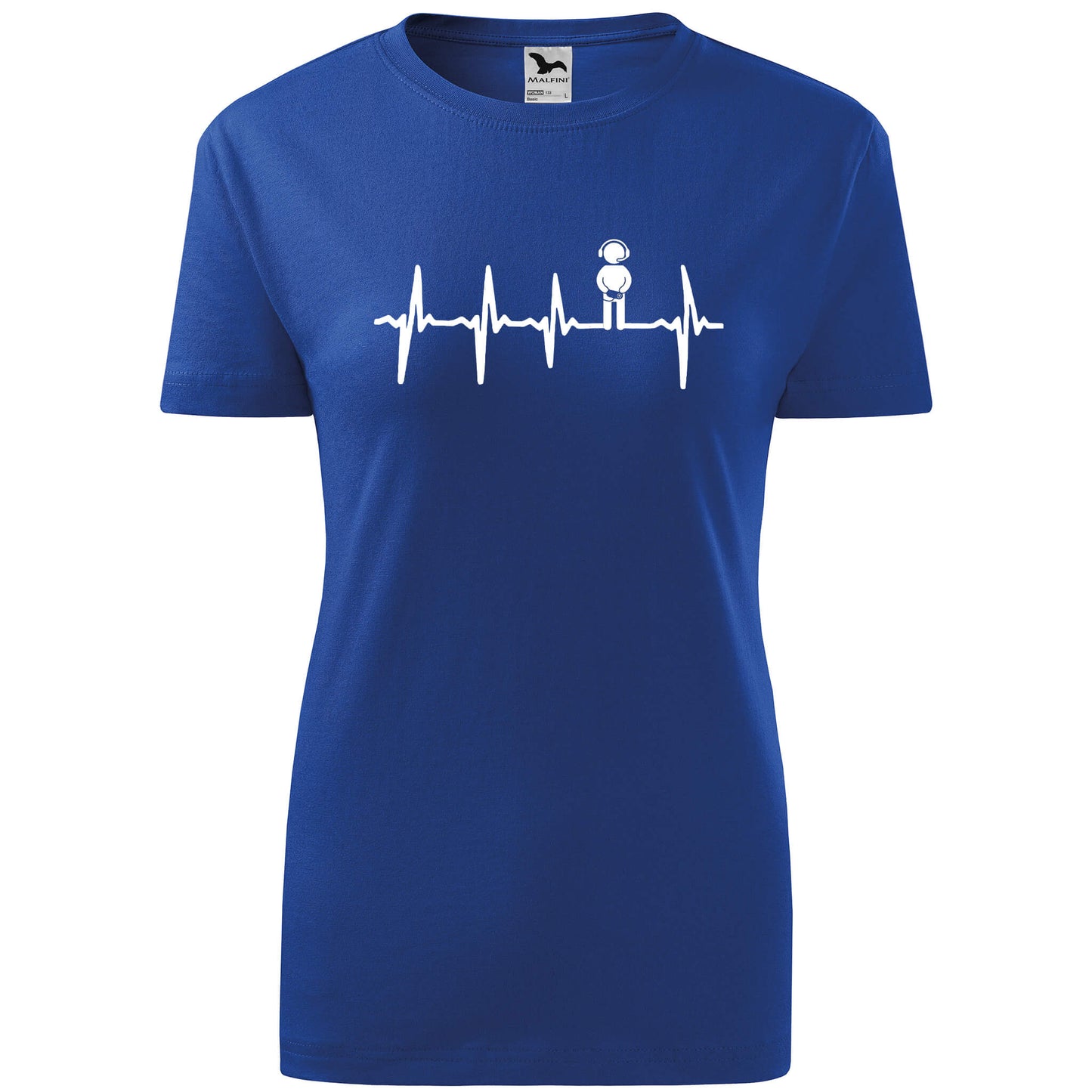 T-shirt - EKG - Gamer - rvdesignprint
