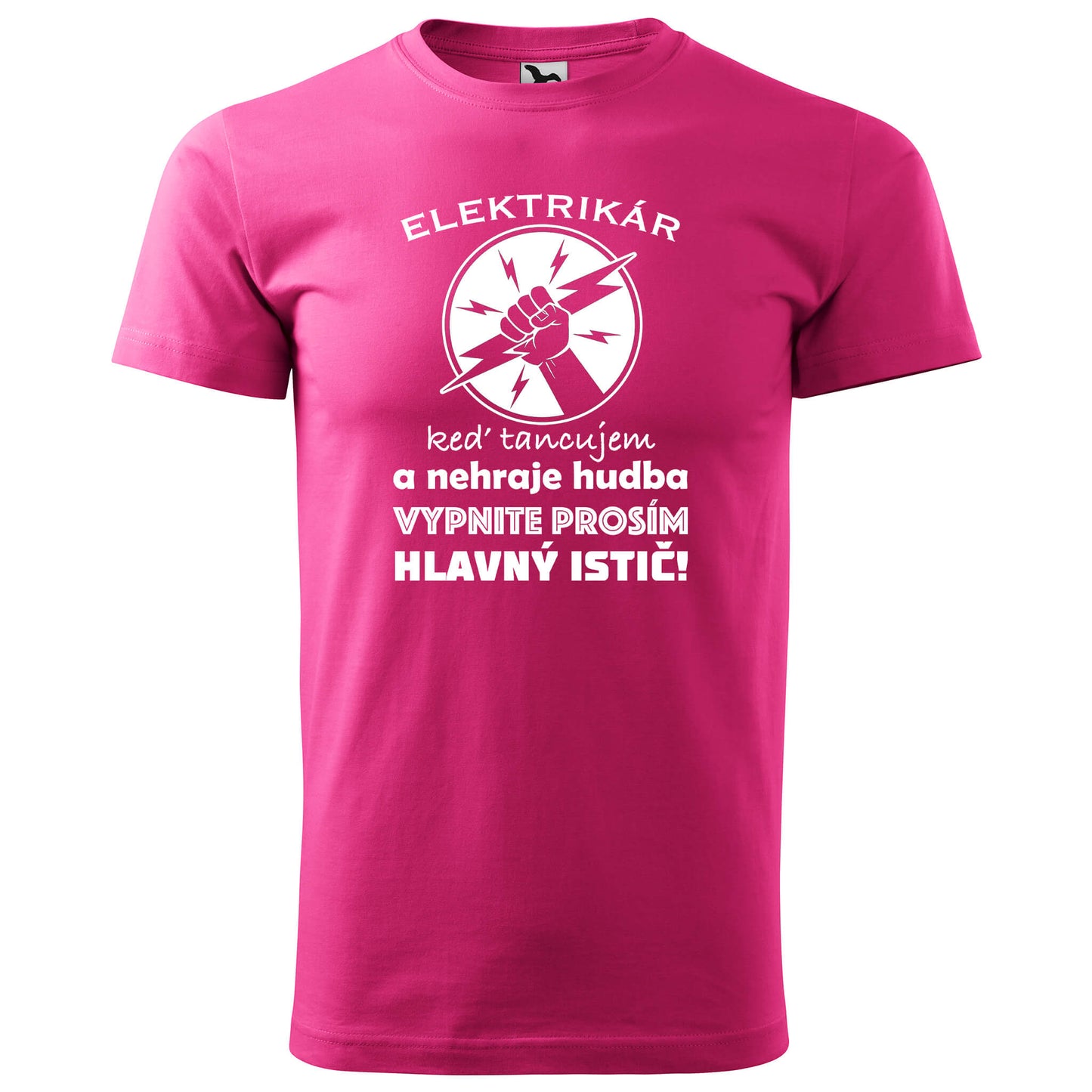 T-Shirt - Elektriker - Wenn ich tanze und keine Musik läuft, schalten Sie bitte den Hauptschalter aus!
