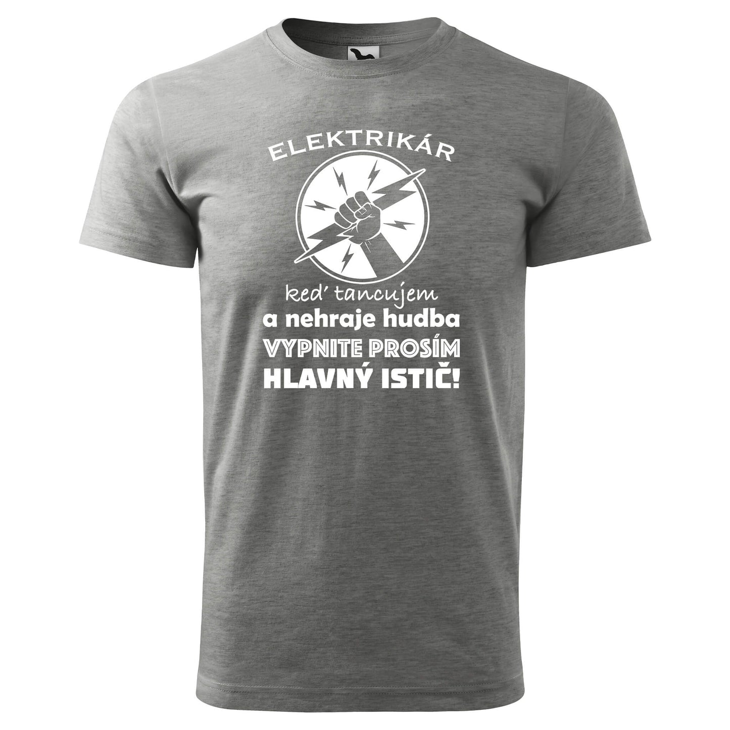 Maglietta - Elettricista - quando ballo e non c&#39;è musica, per favore spegni l&#39;interruttore principale!