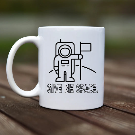 Mug - Give me space - rvdesignprint