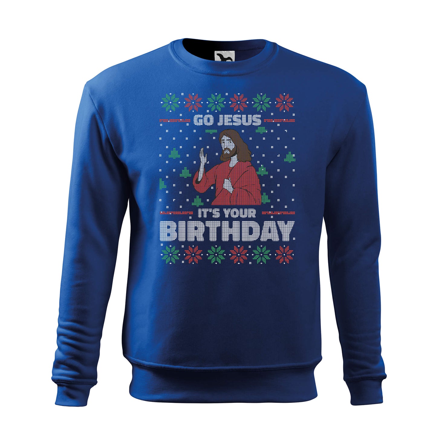 Go Jesus it's your birthday sweatshirt - mens