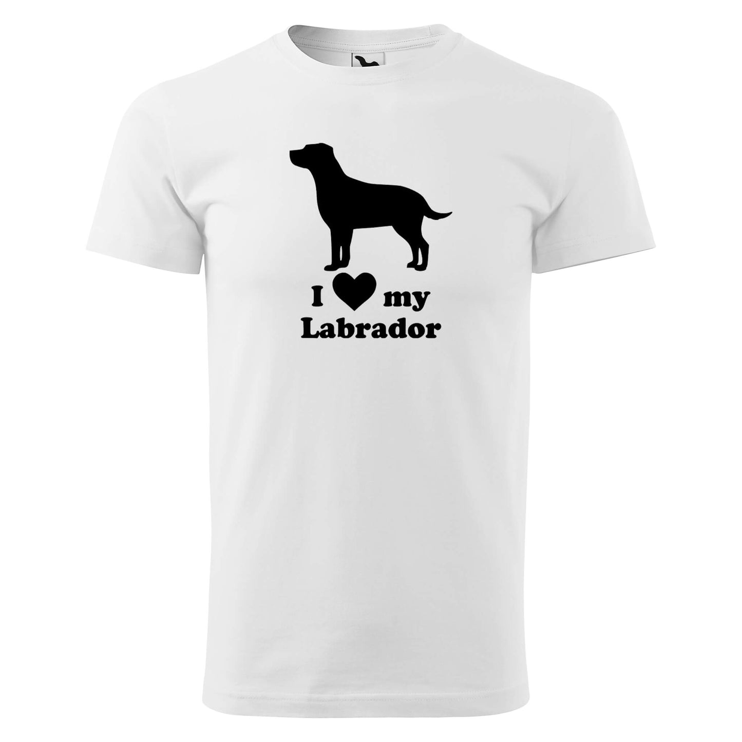 T-shirt - I love my labrador - rvdesignprint
