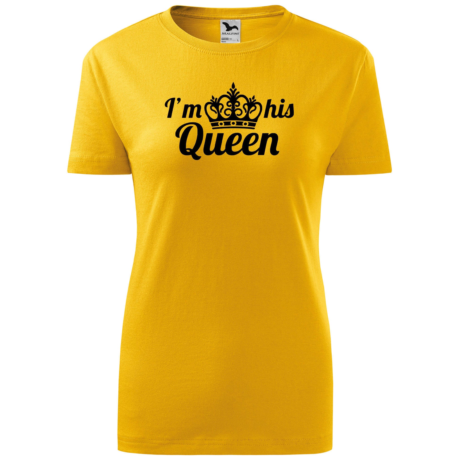 T-shirt - I'm his queen - rvdesignprint