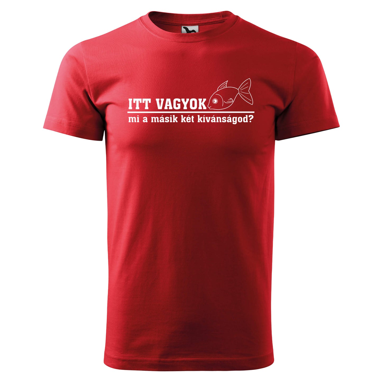 T-shirt - Itt vagyok, mi a másik két kívánságod? - rvdesignprint