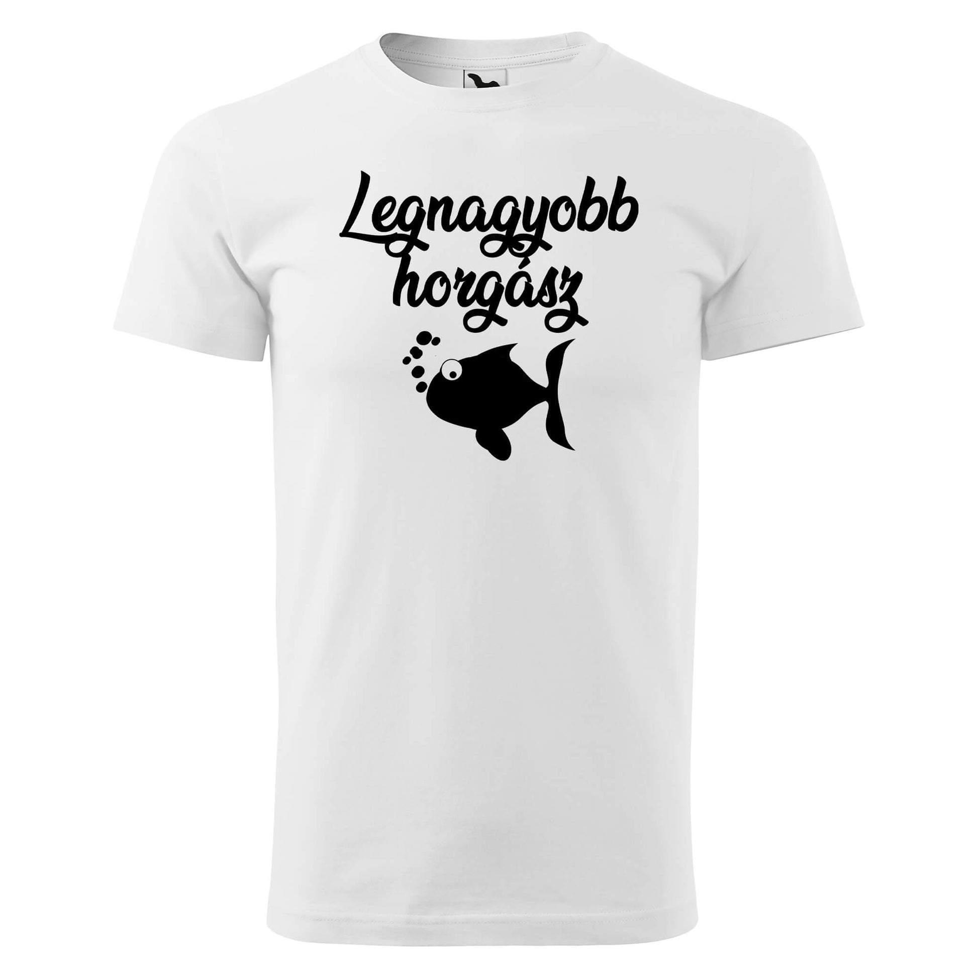 T-shirt - Legnagyobb horgász - rvdesignprint