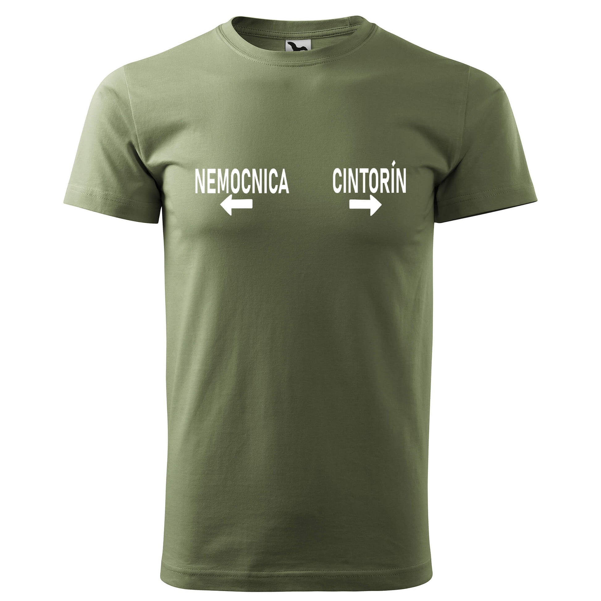 T-shirt - Nemocnica alebo cintorín - rvdesignprint
