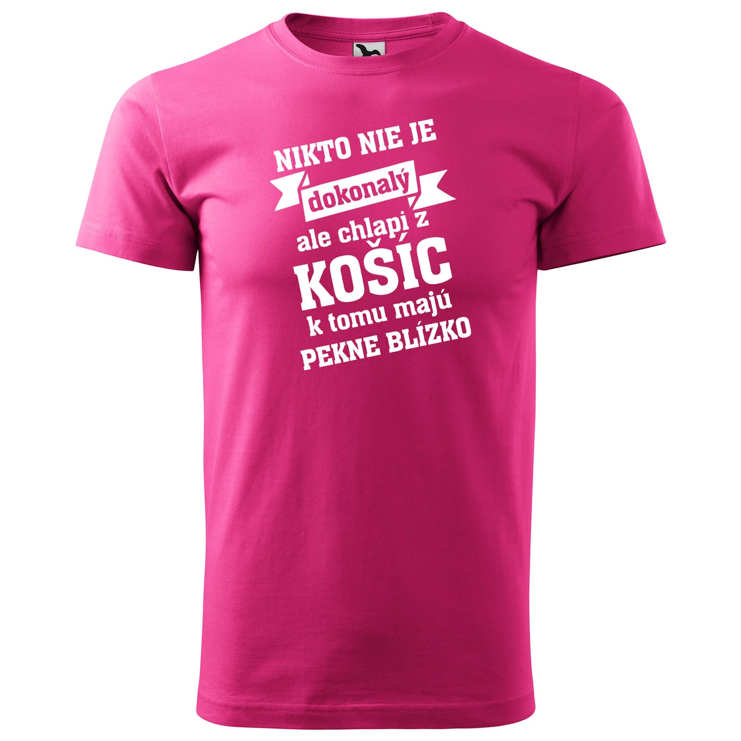 T-shirt - Nikto nie je dokonalý, ale chlapi z KOŠÍC - Customizable - rvdesignprint
