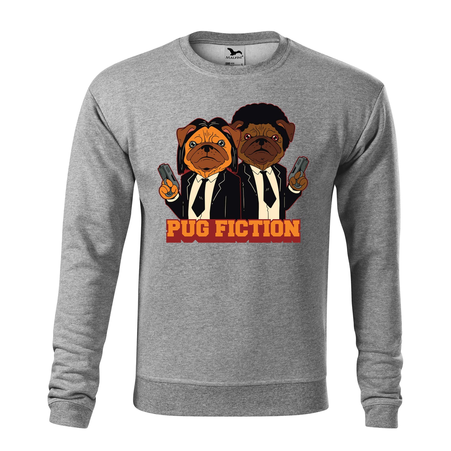 Pug Fiction sweatshirt - mens