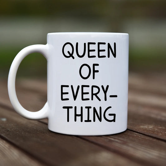 Mug - For couples - Queen of everything - rvdesignprint