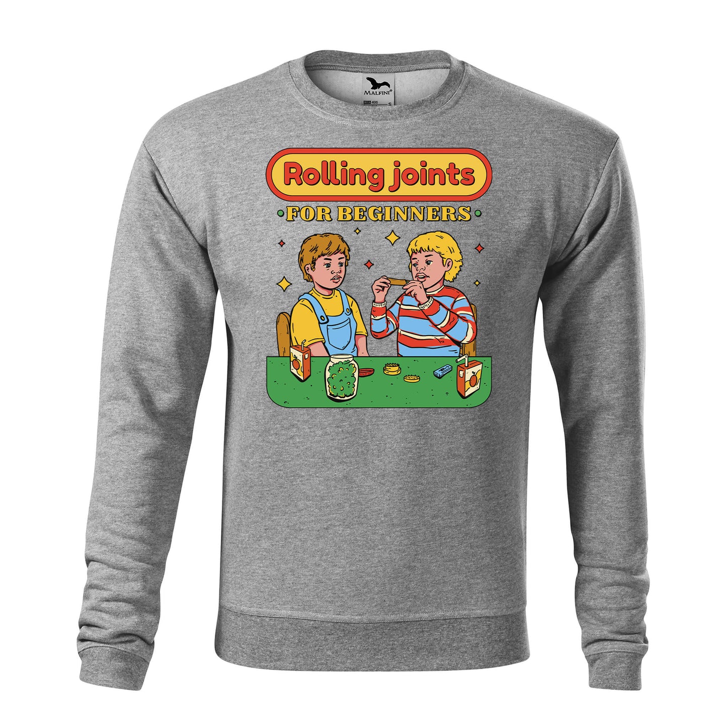 Rolling joints sweatshirt - mens