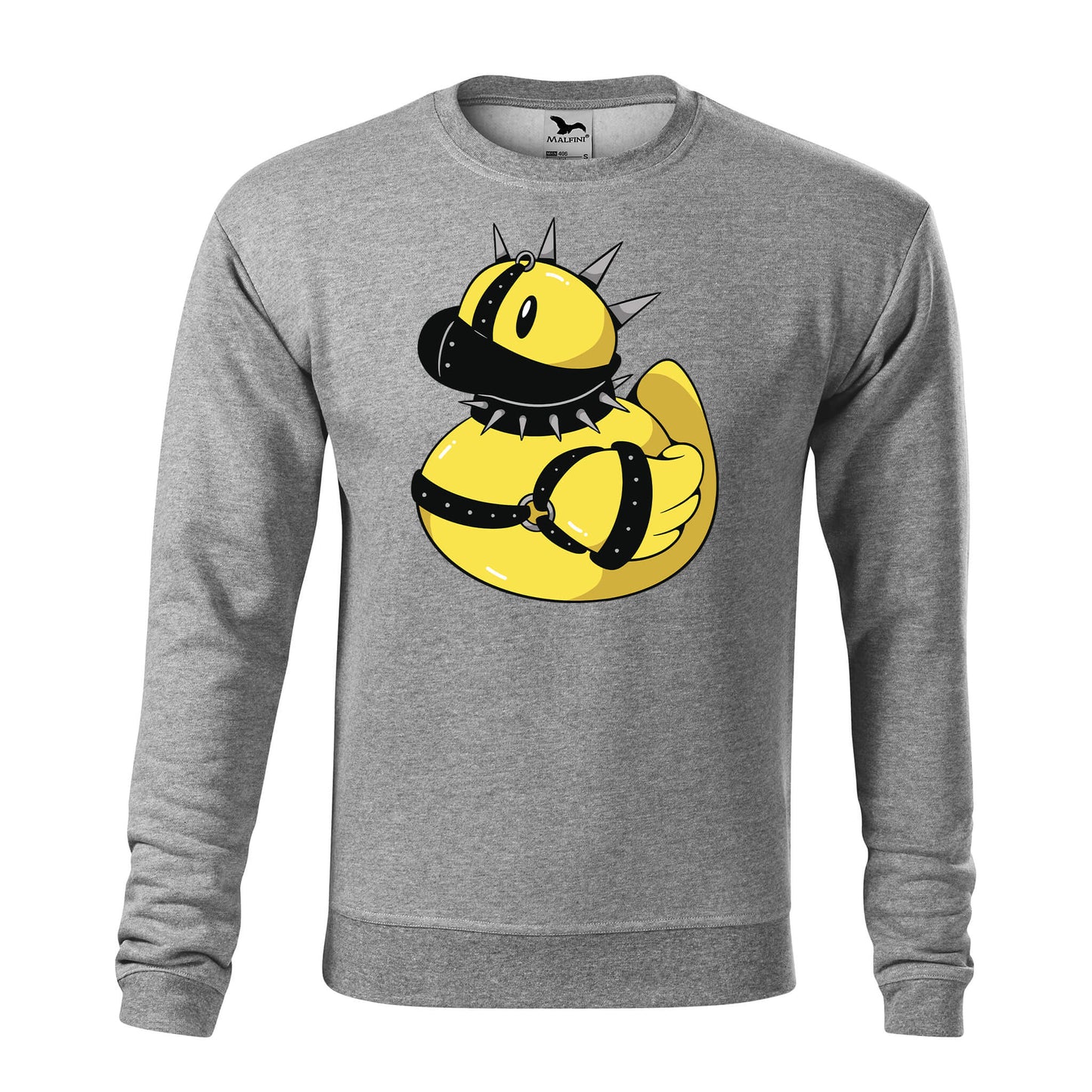 Punk-Sweatshirt aus Gummi-Ente – Herren