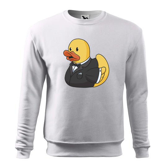 Elegant rubber duck sweatshirt - mens