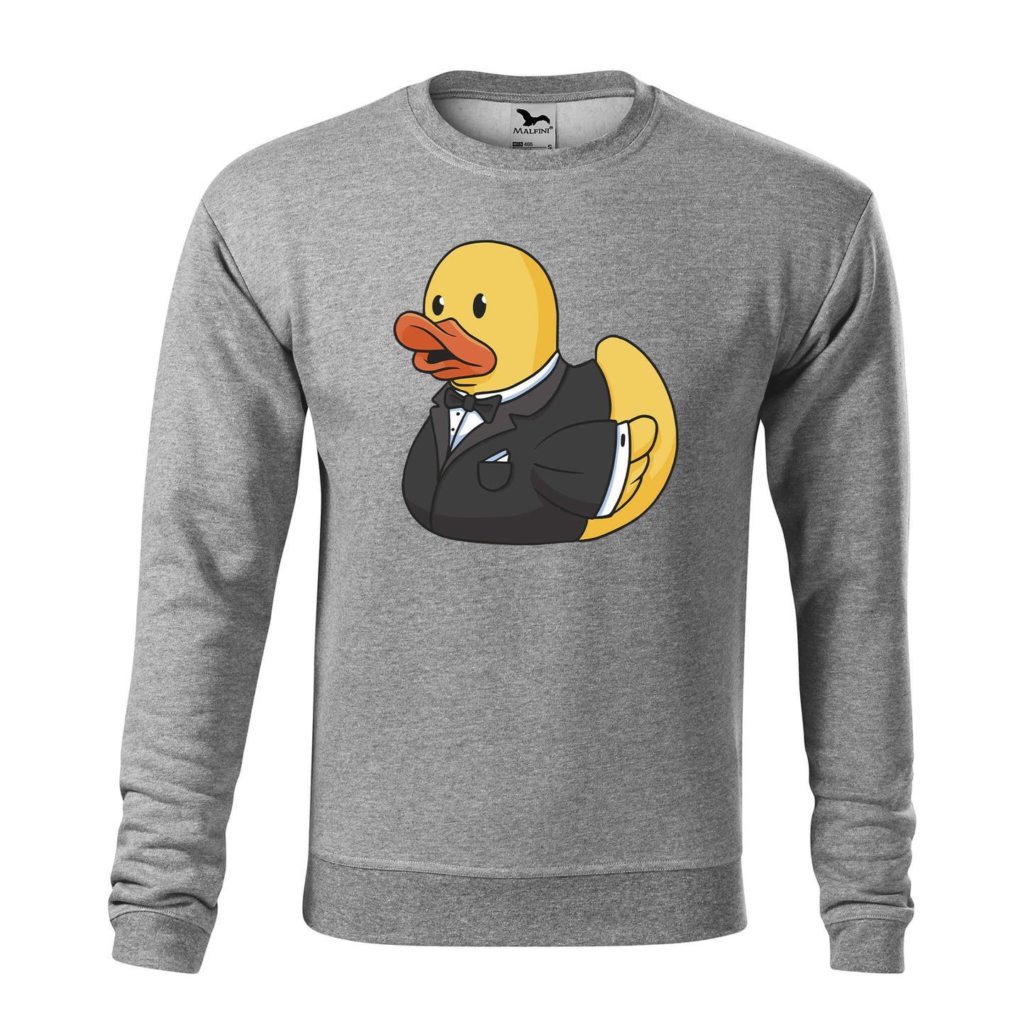 Elegant rubber duck sweatshirt - mens