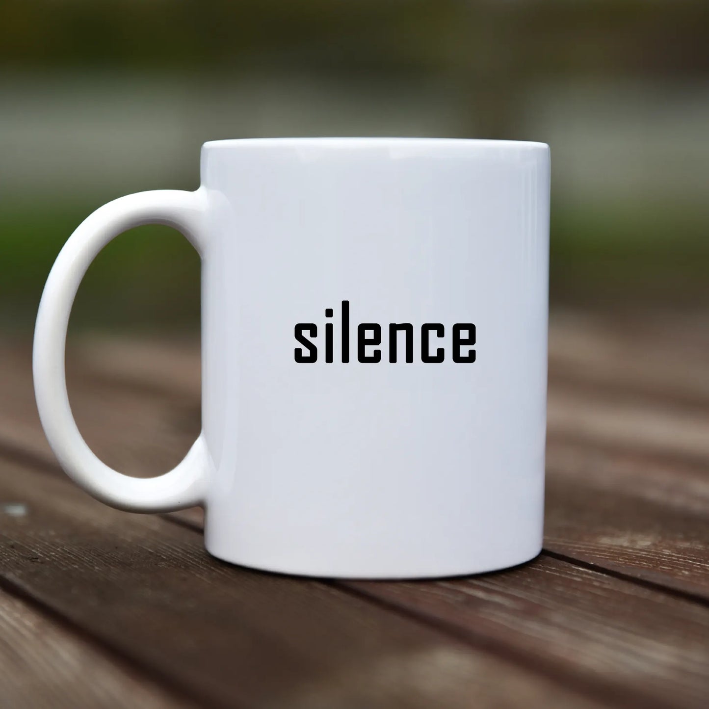 Mug - silence - rvdesignprint