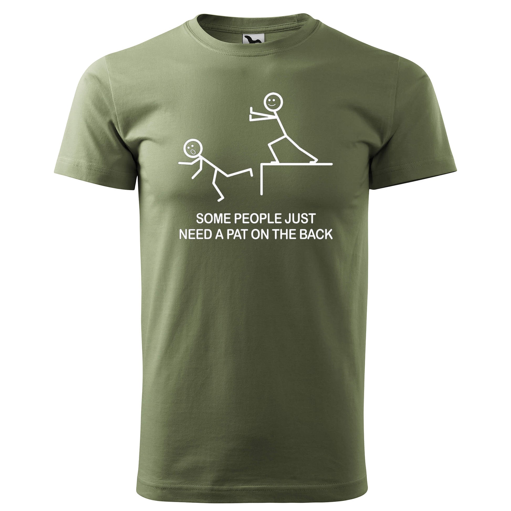 T-shirt - Some people just need a pat on the back - rvdesignprint