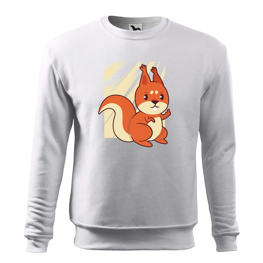 Rude squirrel sweatshirt - mens
