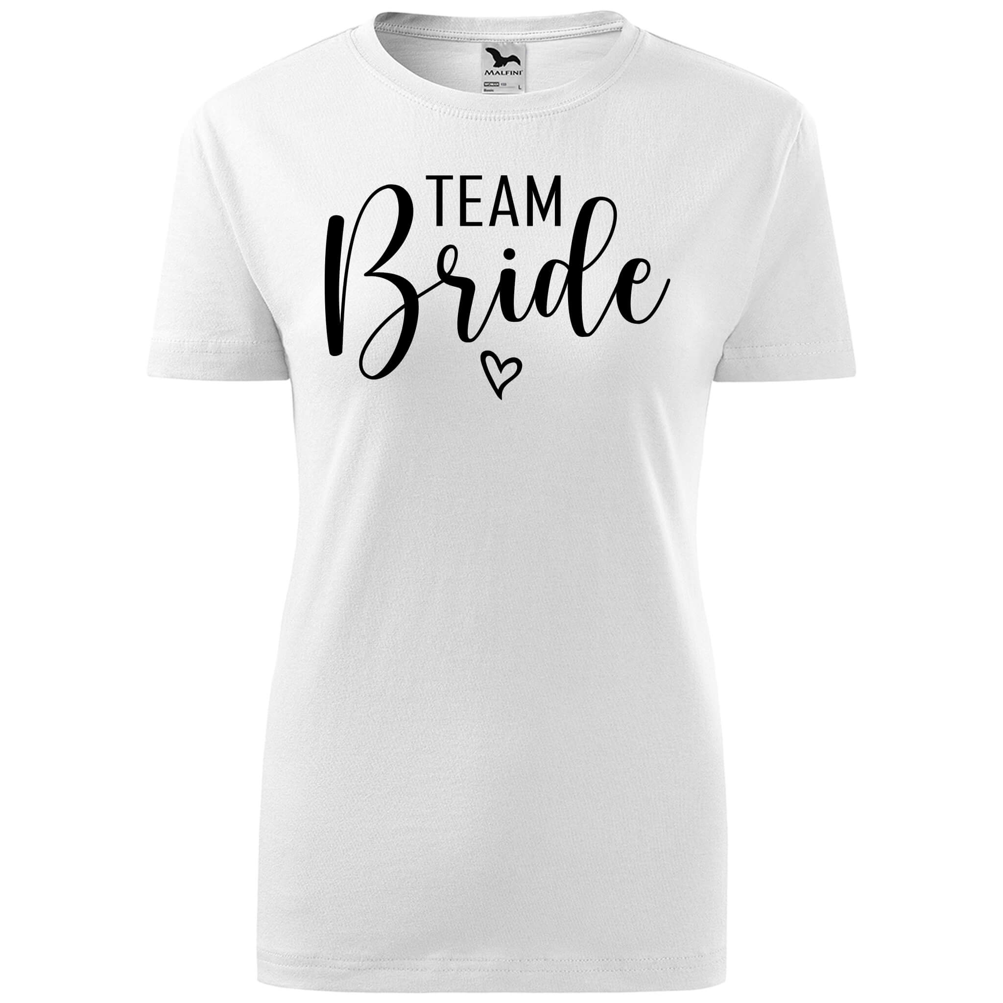 White bride tshirt on sale
