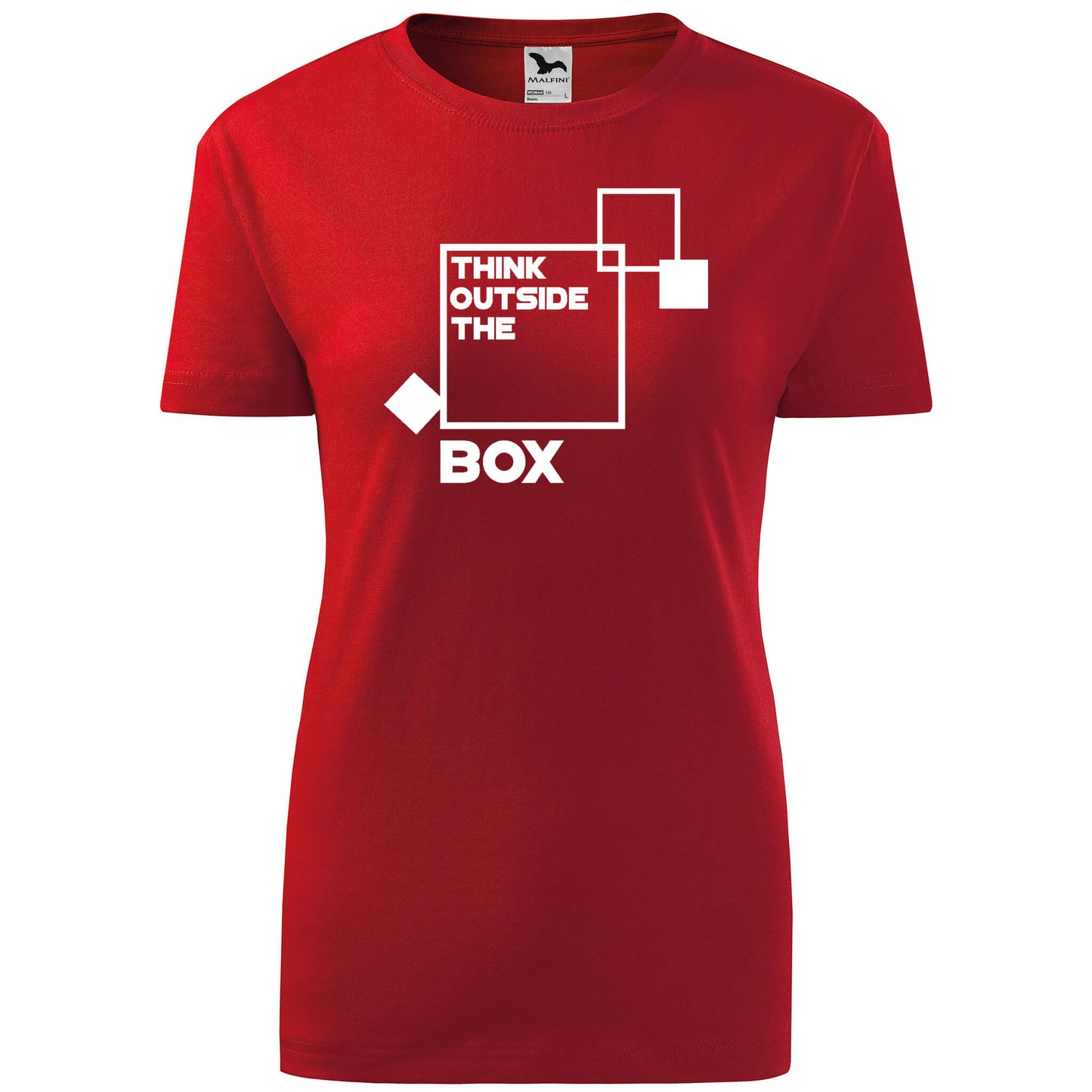 T-shirt - Think outside the box - rvdesignprint