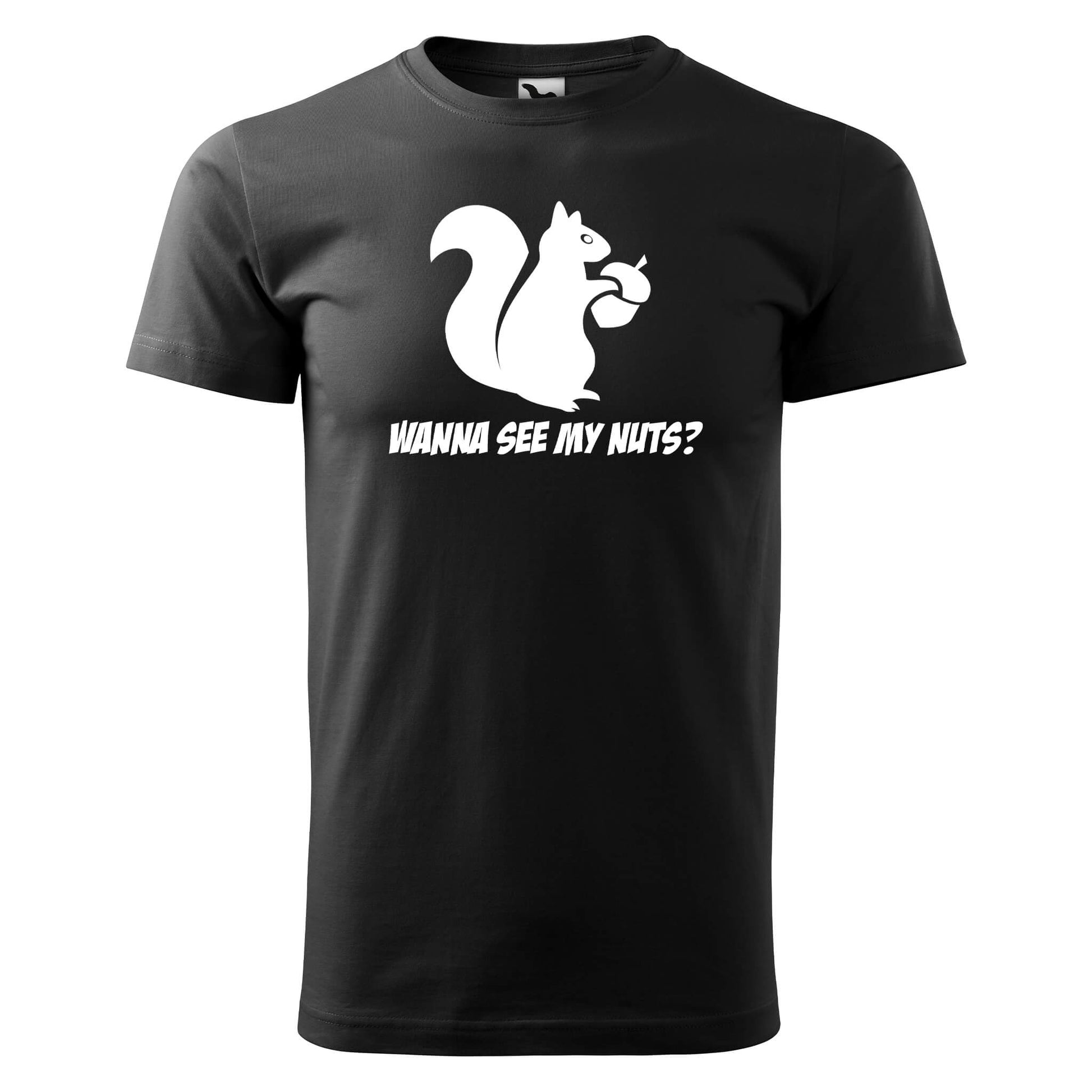 T-shirt - Wanna see my nuts? - rvdesignprint