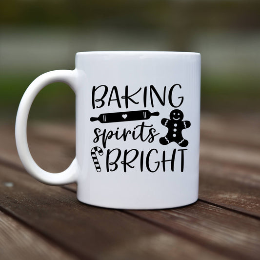 Mug - Baking spirits bright - rvdesignprint