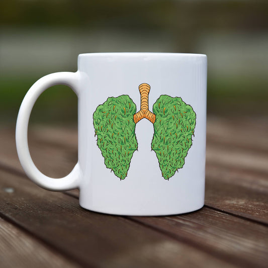 Mug - Cannabis lungs - rvdesignprint