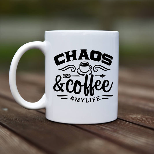 Mug - Chaos and coffee - rvdesignprint
