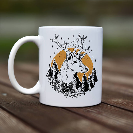 Mug - Deer forest - rvdesignprint