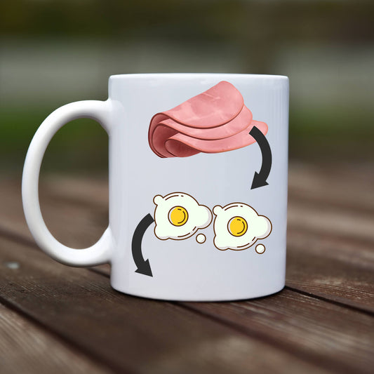 Mug - Ham and eggs - rvdesignprint