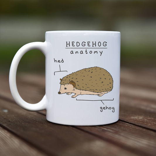 Mug - Hedgehog anatomy meme - rvdesignprint
