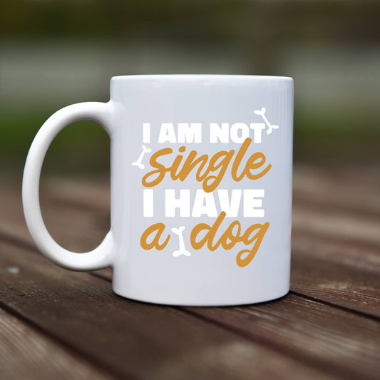 Mug - Im not single i have a dog - rvdesignprint