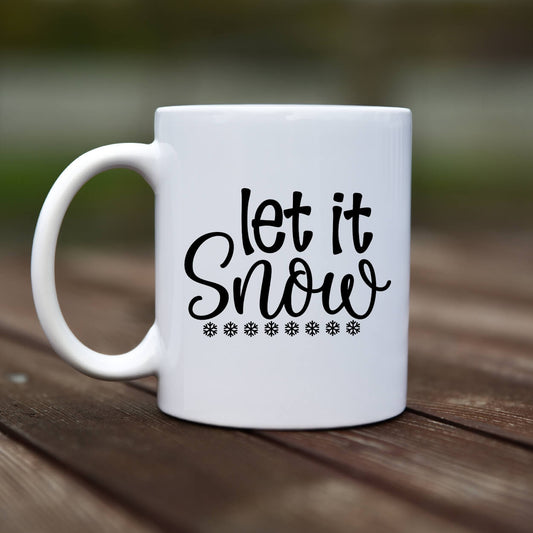 Mug - Let it snow - rvdesignprint