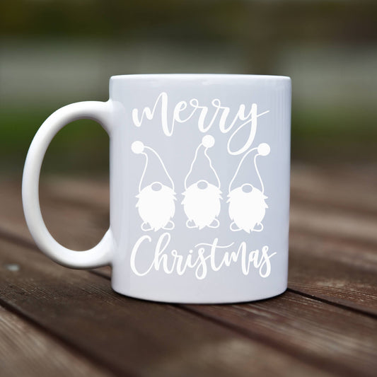 Mug - Merry christmas with gnomes 2 - rvdesignprint