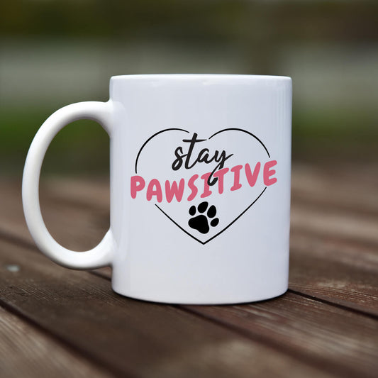 Mug - Stay pawsitive - rvdesignprint